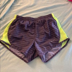 Excellent used condition girls running shorts